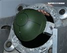 Kevlar XP防護頭盔抗彈性能測試。（記者邱榮吉/攝影）