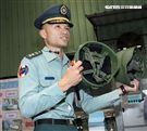 Kevlar XP特戰型防護頭盔。（記者邱榮吉/攝影）