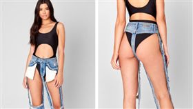 超大膽！牛仔褲前後「全都露」　極端設計嚇壞網（圖／翻攝自carmardenim官網）