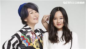 張秀卿,女兒林莉（圖／豪記唱片提供）