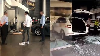 駕4百萬保時捷衝撞展間　男判決出爐