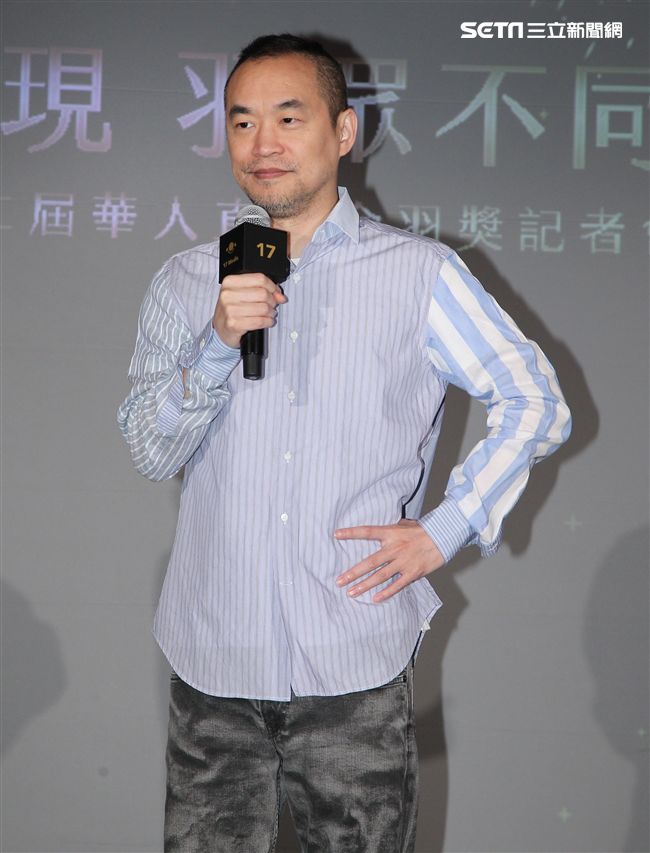 黃立成擴辦17 Media第二屆金羽獎。（記者邱榮吉/攝影）