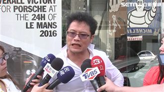 開保時捷撞展間　立領哥重返嚇壞員工