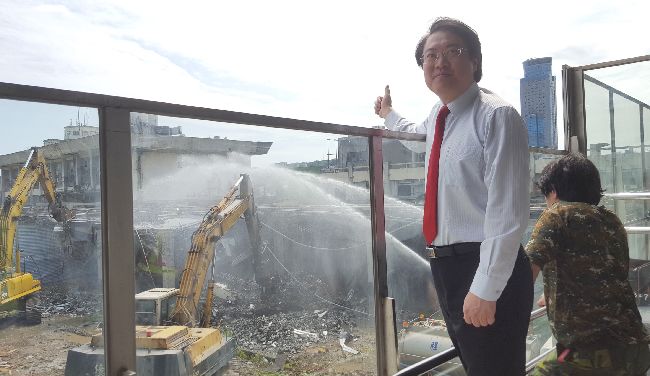 忠一路十月貫通　國光客運基隆站拆除
