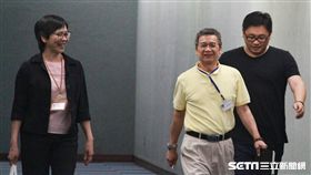 蔡壁如與新辦公室主任李文宗 盧冠妃攝