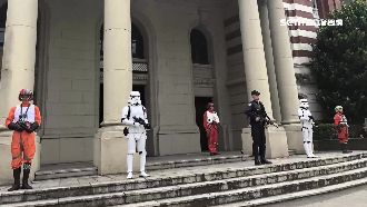 總統府首辦「星戰日」　影迷聚一堂