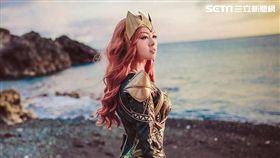 跟副總統合照的星戰正妹 臉書曝光(圖/小玉提供)