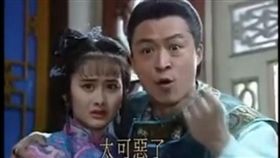 ▲陳德容還曾因為與馬景濤對戲，搞得瘀青頭暈 。（圖／翻攝自YouTube）
