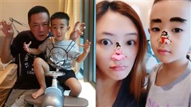 Jasper,小小春／應爸微博、應采兒ig