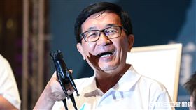 前總統陳水扁出席凱達格蘭基金會募款餐會。 （圖／記者林敬旻攝）