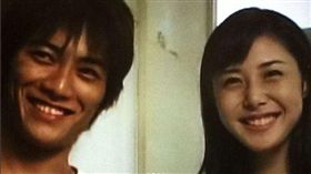 ▲私生活相當低調的夫妻倆，難得被鏡頭捕捉到同框畫面。（圖／翻攝自網路）