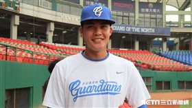 富邦悍將投手范玉禹。（圖／記者王怡翔攝）