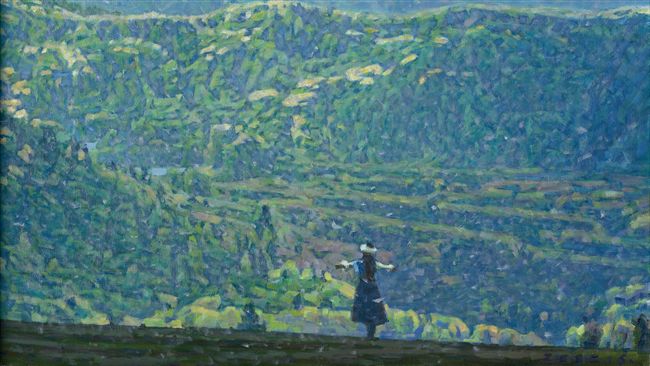 李全淼教授油畫展　「重返時空軌跡」