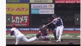 ▲西武獅木村文紀本季首轟棒打則本昂大。（圖／截自日本媒體）