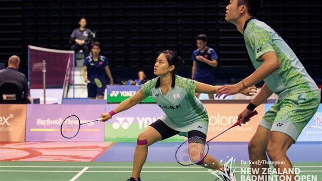 紐西蘭羽賽　王齊麟、李佳馨混雙奪冠
