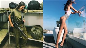 多圖／以色列女兵不穿內衣挺翹上戰　敵軍看到「槍桿」豎起
圖／翻攝自IG