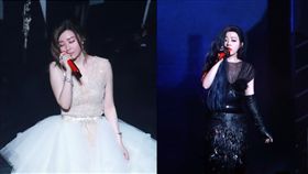 張靚穎，演唱會。(翻攝自微博)