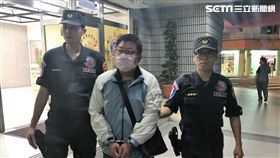 劉男在世貿國際觀光博覽會行竊遭逮（翻攝畫面）