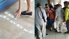 阿公陪看病，用這種方式排隊方式讓他笑了。（圖／翻攝Dcard）