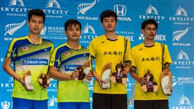 王齊麟、陳宏麟紐西蘭公開賽男雙奪冠（圖／取自BWF官網）