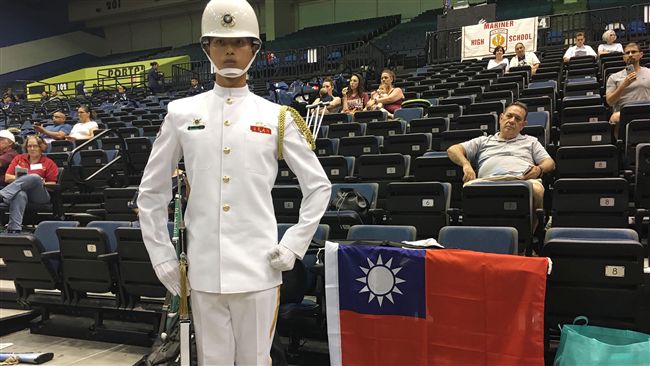 挺進世界8強　海軍上兵喊：愛台灣！