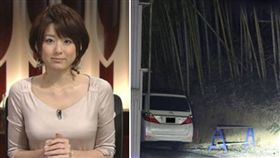 日本富士電視台女主播秋元優里又被爆出不倫戀，與製作人在竹林車震幽會，上個月他與老公生田龍聖離婚，但她都不承認劈腿，至今都還和前夫「勾勾纏」，同處一室工作。目前電視台暫不讓秋元優里在螢光幕前播報新聞。（圖／翻攝自ネクストライブラリ株式会社）