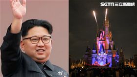 金正恩也有童心！日媒爆料　他持假護照訪東京只為迪士尼
合成圖／翻攝自微博、記者簡佑庭攝