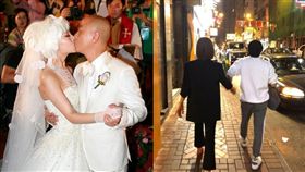 張衛健和老婆張茜。(翻攝自微博)
