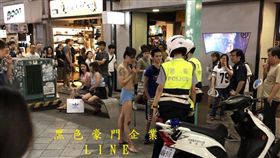 吃屎哥,游兆霖,學狗爬,狗鍊,西門町,警察,