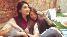 韋汝,小甜甜（圖/翻攝自韋汝臉書）