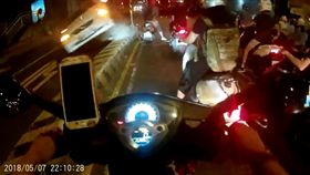 新北市,永和,環河東路三段,自撞,分隔島,車禍,