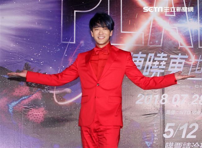 「2018陳曉東PLANET XT世界巡迴演唱會台北站」售票記者會。（記者邱榮吉/攝影）