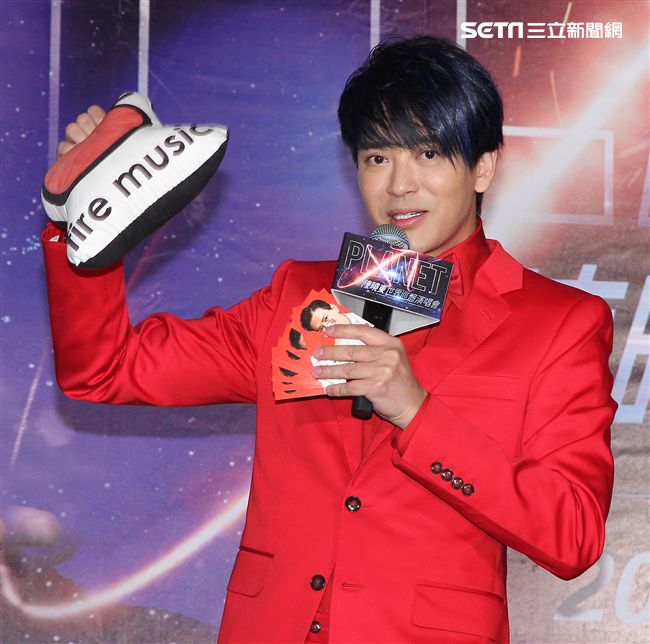 「2018陳曉東PLANET XT世界巡迴演唱會台北站」售票記者會。（記者邱榮吉/攝影）