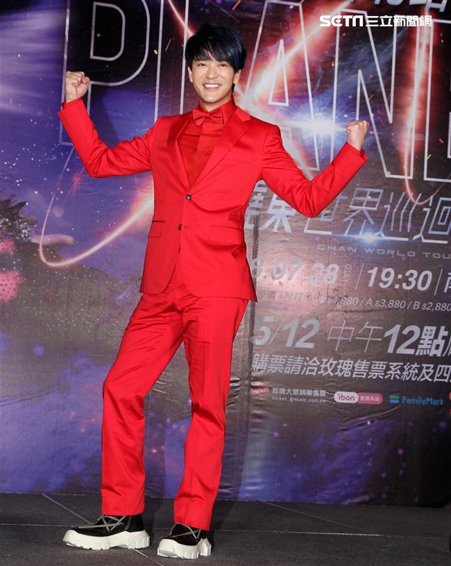 「2018陳曉東PLANET XT世界巡迴演唱會台北站」售票記者會。（記者邱榮吉/攝影）