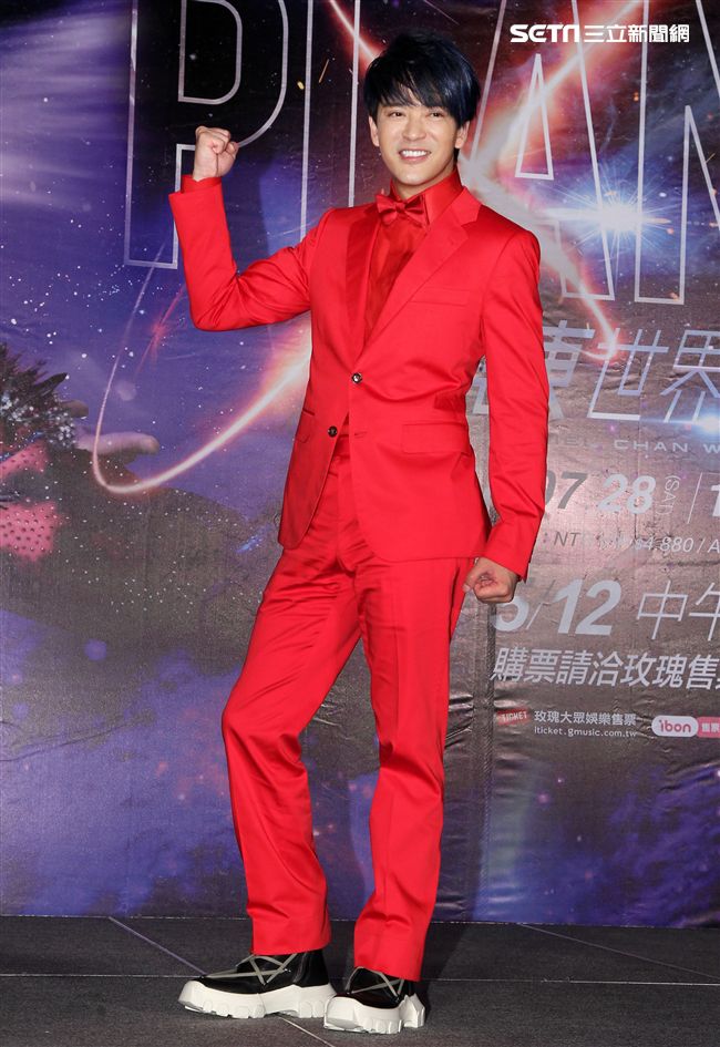 「2018陳曉東PLANET XT世界巡迴演唱會台北站」售票記者會。（記者邱榮吉/攝影）