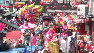 超狂北港媽！真人藝閣豪灑美金、人蔘