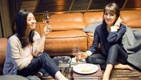 蔣欣,劉濤。(圖/翻攝自微博)