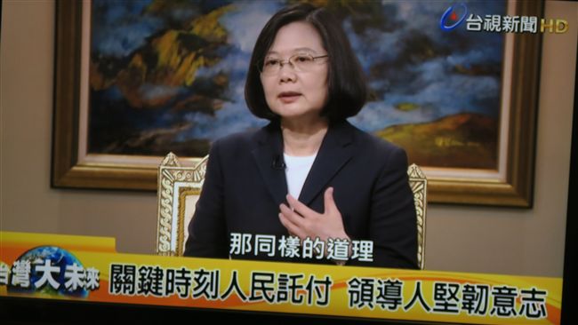 敦克爾克感想　蔡：沒有失敗主義空間