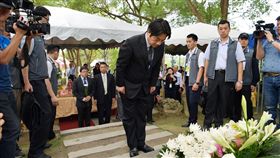 行政院長賴清德出席嘉南大圳、烏山頭水庫設計者八田與一技師逝世76週年追思會。（圖／行政院提供）