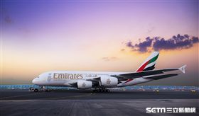 阿聯酋航空,A380客機, Emirates。（圖／阿聯酋航空提供）