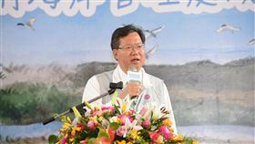 鄭文燦：桃園更關切林口電廠空污影響深澳燃煤電廠環評通過，但新北市委託污染模擬發現桃園污染量高；桃園市長鄭文燦15日說，環保署應該向鄰近縣市報告模擬結果，市府現階段更關切林口電廠空污模式模擬對桃園可能造成的影響。中央社記者吳睿騏桃園攝　107年3月15日