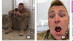 美國大兵透過視訊見證女兒出生（圖／翻攝自每日郵報）