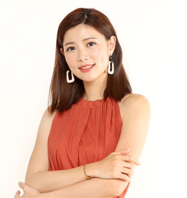 正妹主持美女許琬珍 Dash。（記者邱榮吉/攝影）