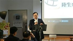 陸委會舉行政策短片發布會，陸委會主委陳明通。（圖／記者盧素梅攝）