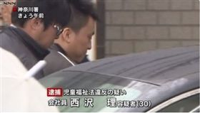 日本一名30歲男子西沢理，在推特募集5位男高中生到他家開「亂交趴」搞6P，後來警方意外發現亂交趴的影片，循線找到西沢理，並以違反兒童福祉法將他逮捕。（圖／翻攝自LH MAGAZINE推特）