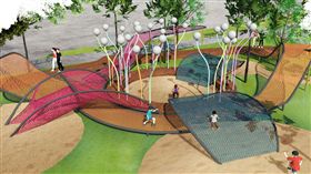 花博年底登場，其中豐原葫蘆墩第5區基礎佈展工程已經進入完工階段。