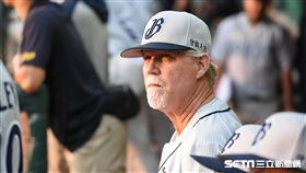 中信兄弟總教練史耐德。 圖／記者林敬旻攝