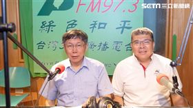 台北市長柯文哲接受綠色和平電台「有影上大聲」主持人陳雨鑫專訪
圖／台北市政府提供