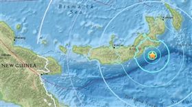 巴布亞紐幾內亞外海規模6.0強震　無海嘯警報　（圖／翻攝自推特Inquirer）