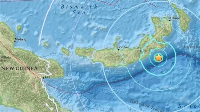 巴紐外海規模6.0強震　無海嘯警報